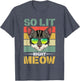 EDM Cat Pun DJ Rave Party Techno Festival So Lit Right Meow