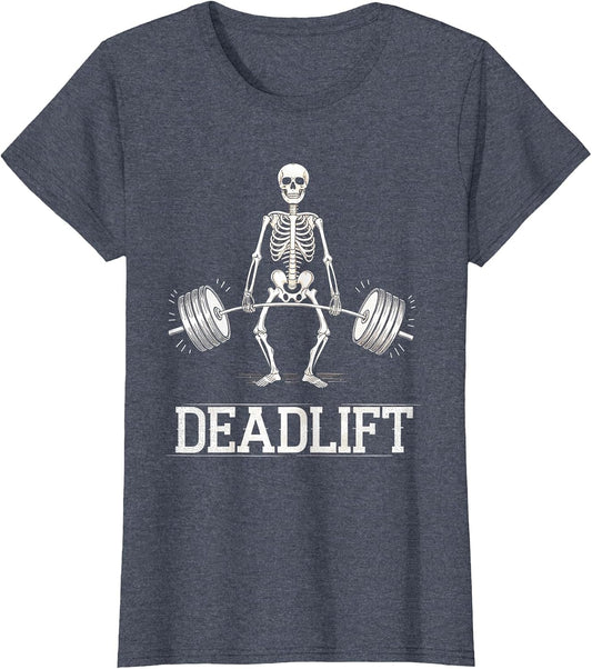 Deadlift Skeleton Weightlifting Fitness Gym Workout
