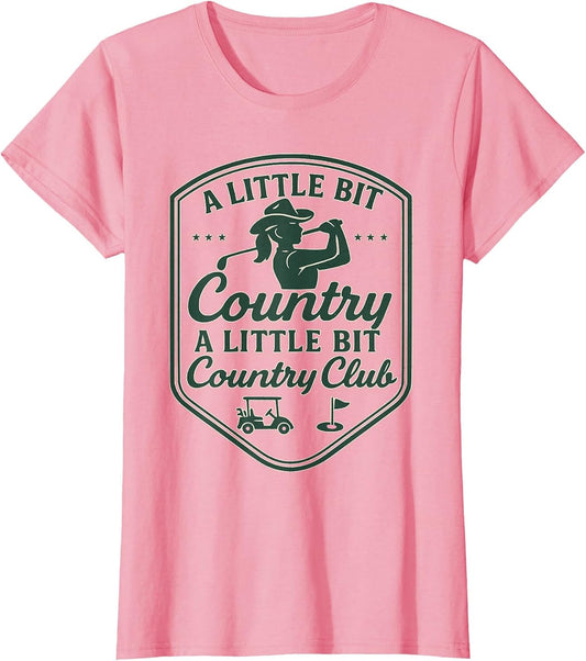 Country Golf Southern Cowgirl Golfing Country Club Golfer
