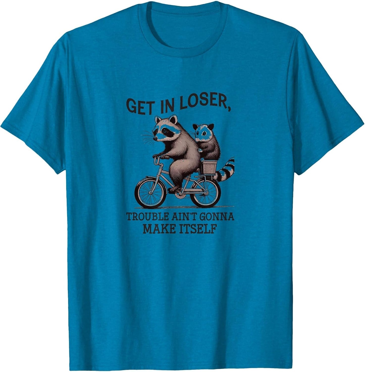 Cycling Raccoon & Opossum, Trouble Ain't Gonna Make Itself