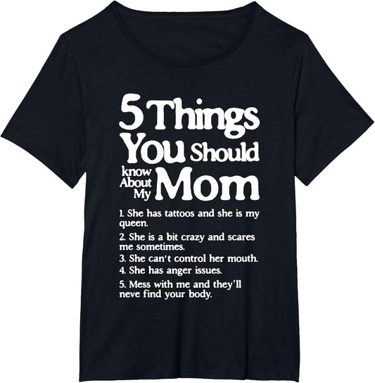 5 Things You Should Know About My Mom - Funny Mothers