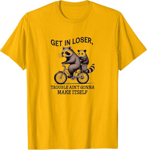 Cycling Raccoon & Opossum, Trouble Ain't Gonna Make Itself