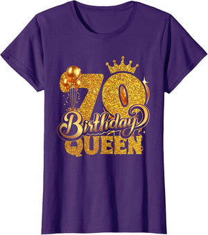 Birthday Queen 70 Year Old 70th Birthday It's My 70th Bday