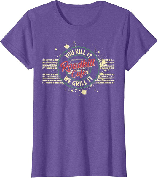 Roadkill Cafe You Kill It We Grill It Barbecue Novelty