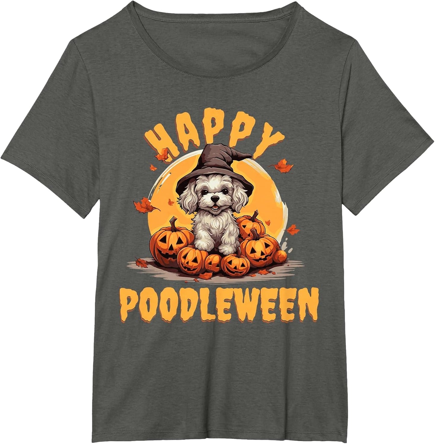 Happy Poodleween Poodle Halloween