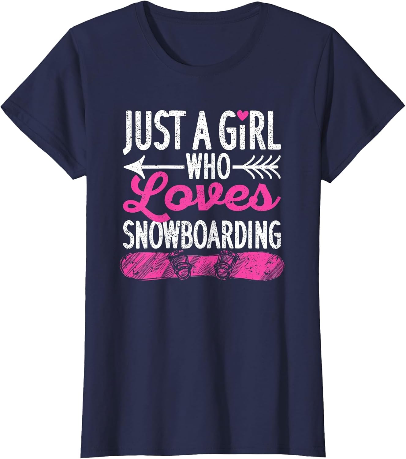 Just A Girl Who Loves Snowboarding Funny Snowboarder Girls
