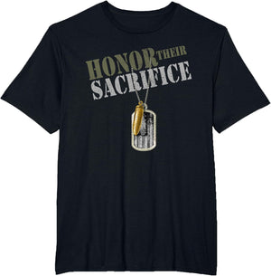 Honor Their Sacrifice Army Veteran Design