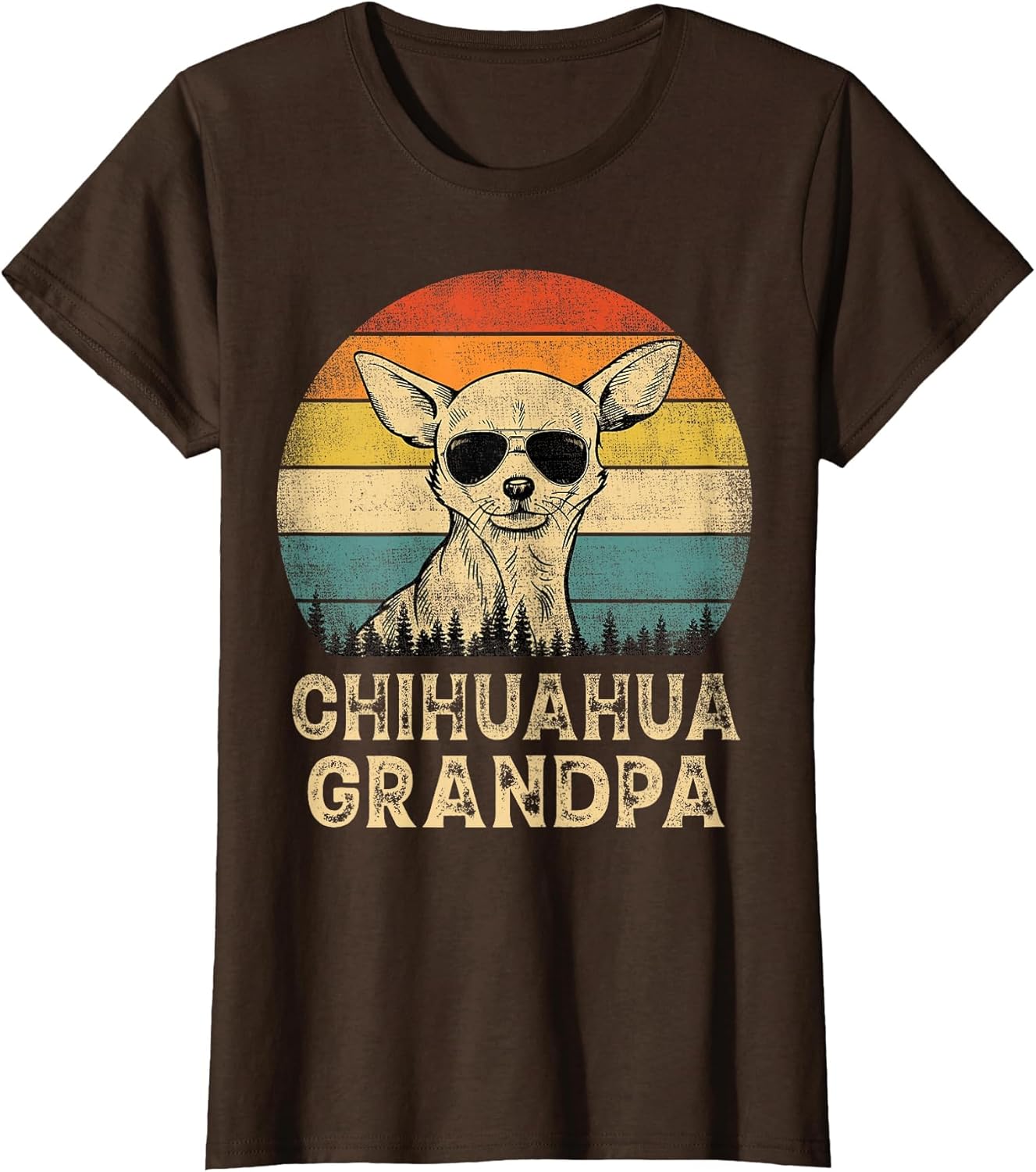 Vintage Chihuahua Grandpa Dog Lovers Father's Day