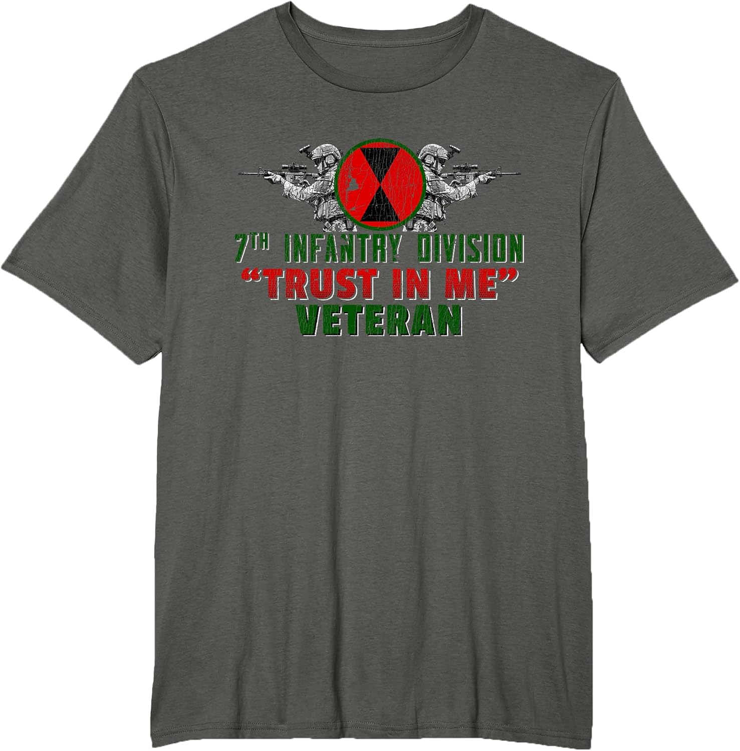 7th Infantry Division 7th ID Trust In Me Bayonet Division
