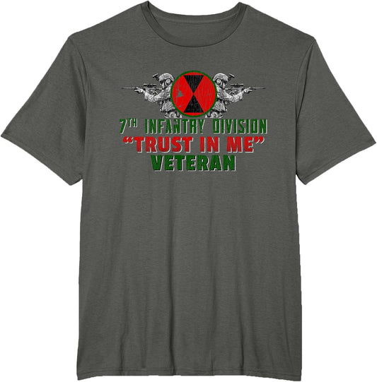 7th Infantry Division 7th ID Trust In Me Bayonet Division