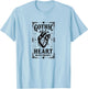 Gothic Heart Rhythm Beats Proudly Dark Romance Design