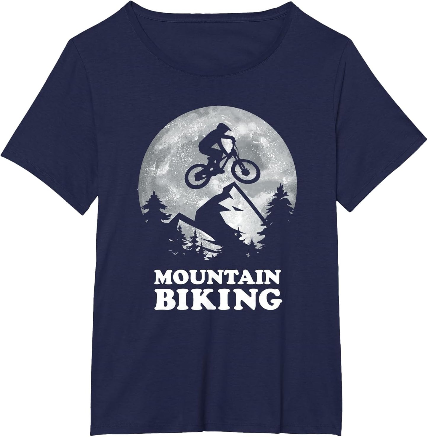 Funny Men Cycling Mountain Bike MTB Moon Biking