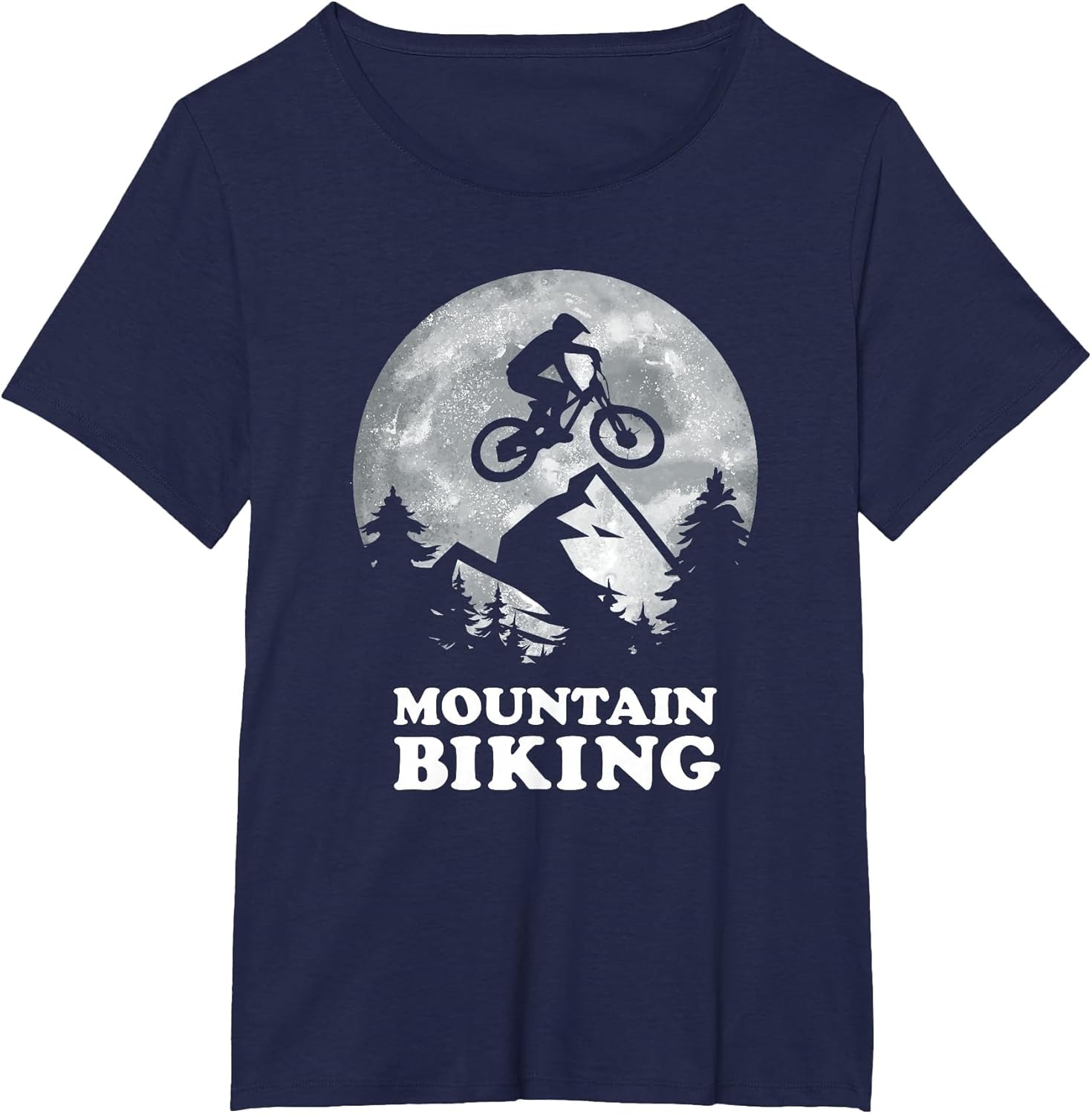 Funny Men Cycling Mountain Bike MTB Moon Biking