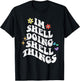 Retro Groovy Im Shell Doing Shell Things Funny Mother's Day