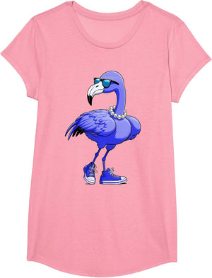 Blue Flamingo Pearls Comma La Kamala Harris 2024
