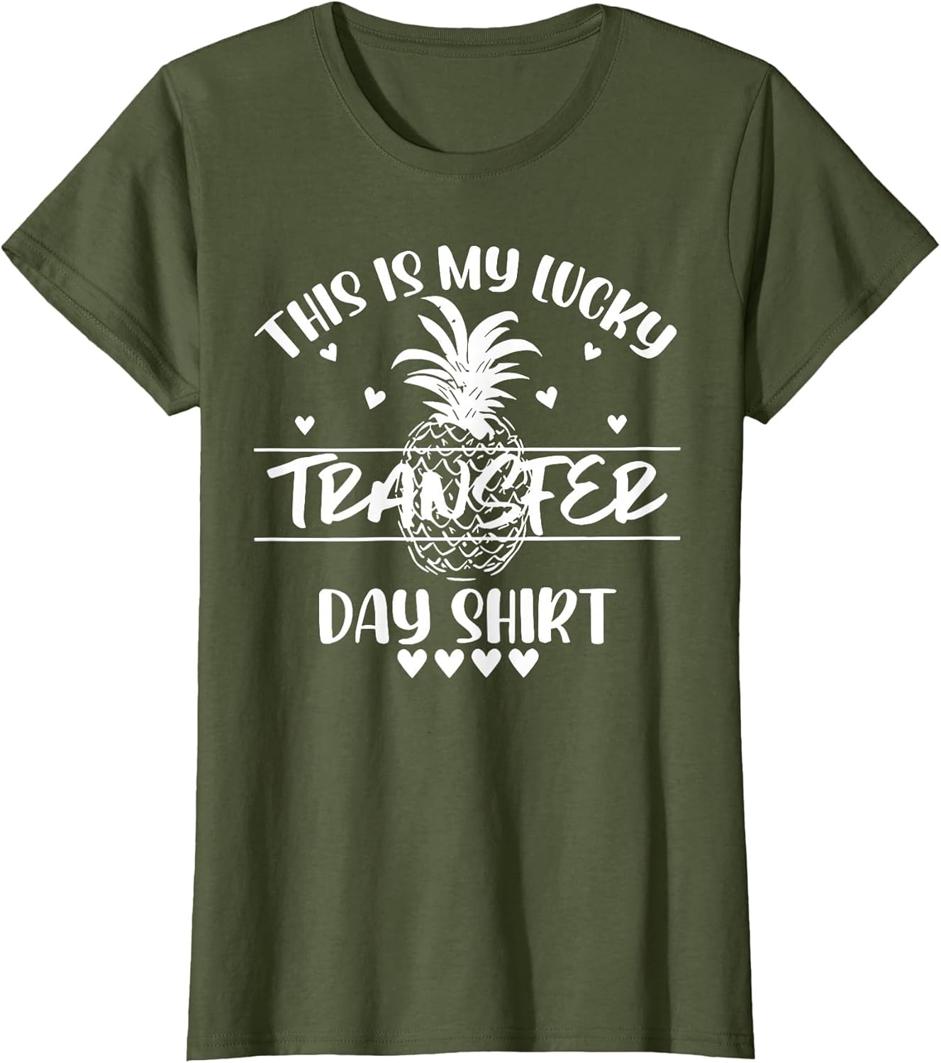 This is My Lucky Transfer Day IVF Mom Dad