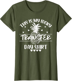 This is My Lucky Transfer Day IVF Mom Dad