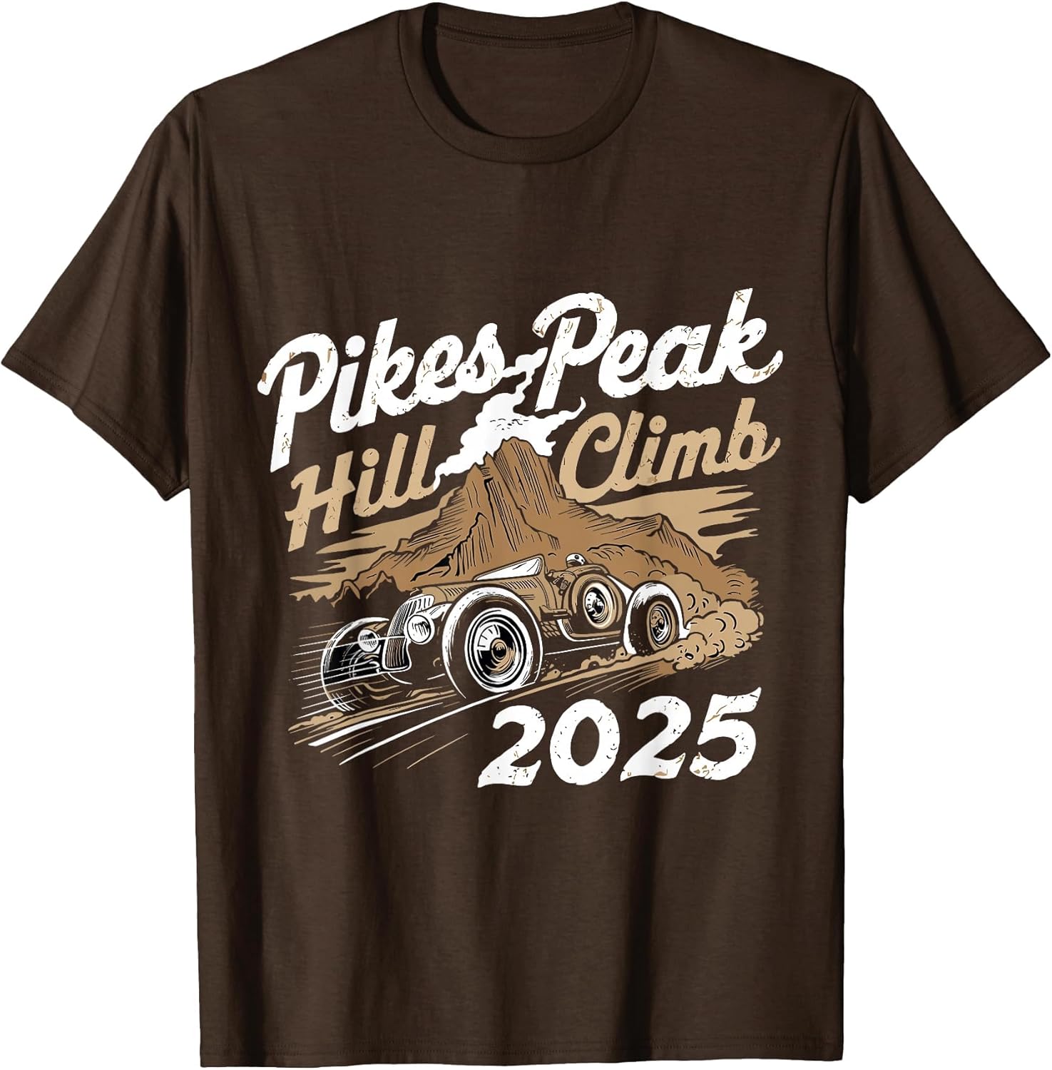 Pikes Peak Hill Climb Funny Colorado Car Race Retro Souvenir