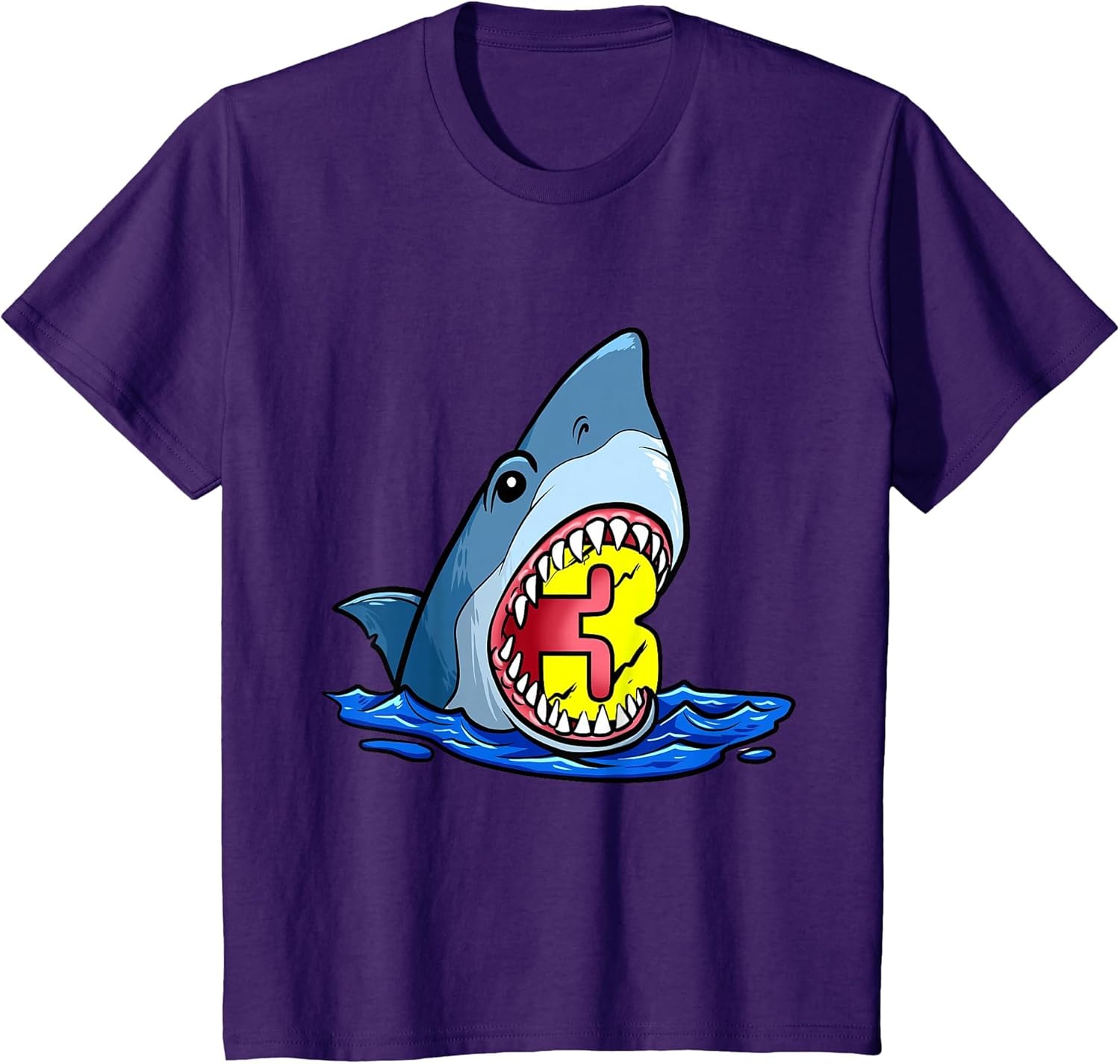 Shark Birthday Sea Animals 3rd Birthday Kids Boy