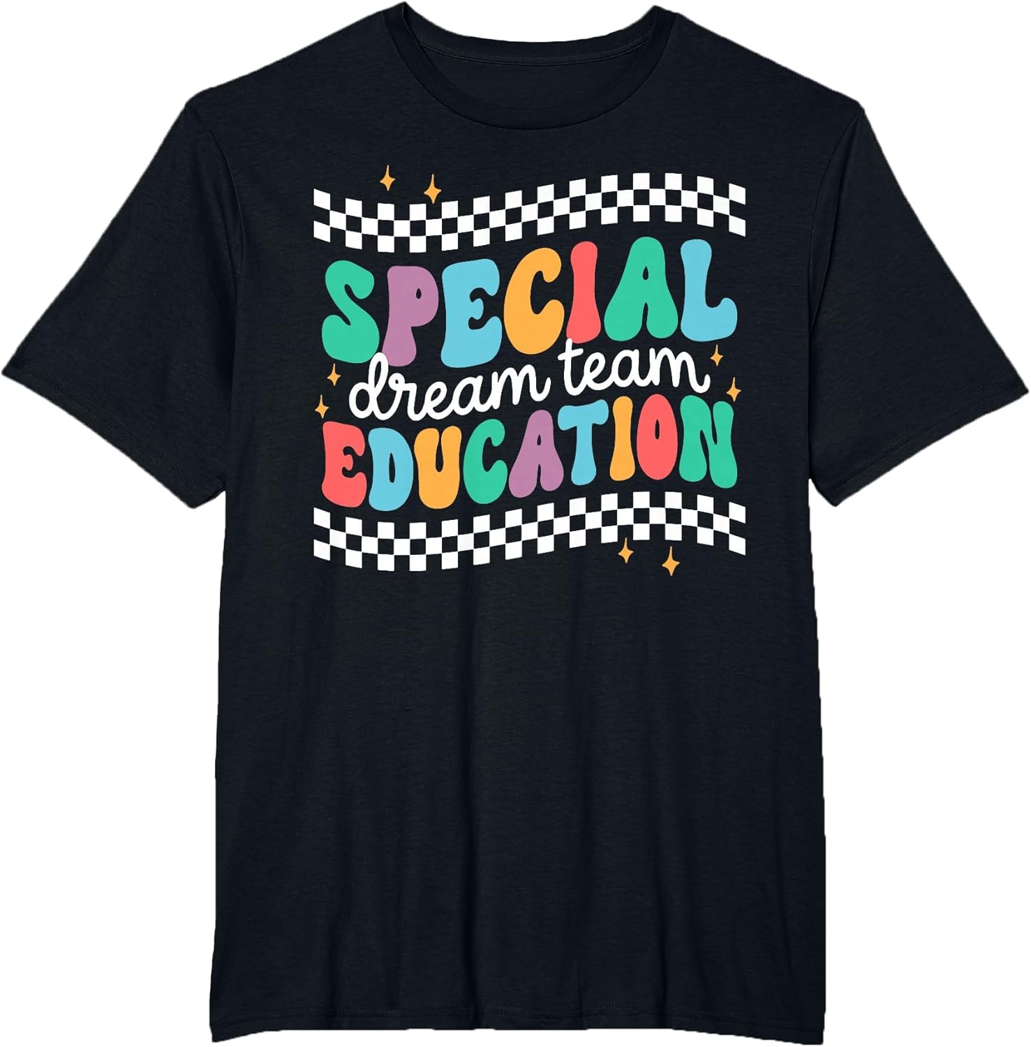 Retro Special Education Squad Groovy Dream Team SPED Teacher