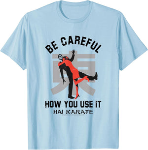 Hai Karate Be Careful How You Use It Hugging Lady Retro