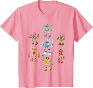 Singing Monsters Plush Robots Costume