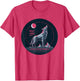 Wolf Vibes Only - Maintain Distance Introvert Graphic