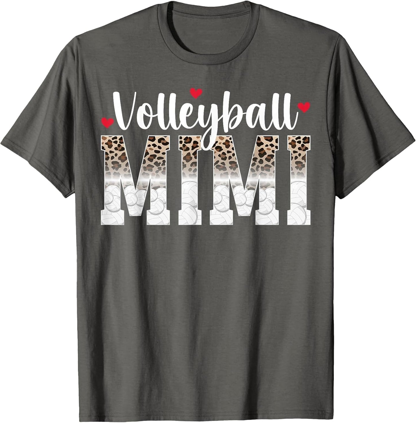 Volleyball Mimi Leopard Grandma Mimi of A Volleyball Player