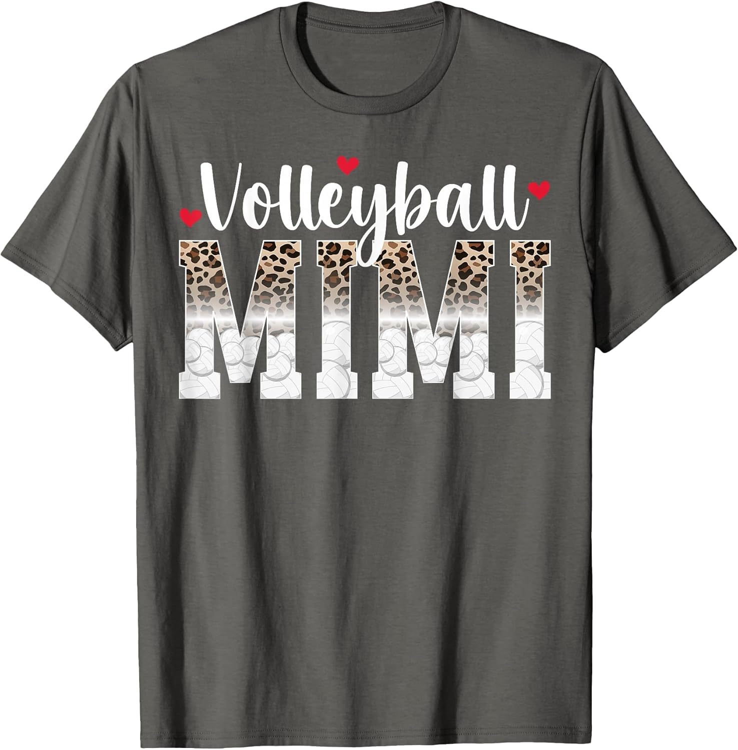 Volleyball Mimi Leopard Grandma Mimi of A Volleyball Player