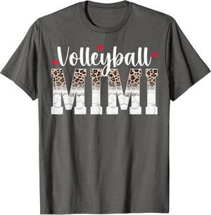 Volleyball Mimi Leopard Grandma Mimi of A Volleyball Player