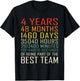 Best Team Vintage Work Anniversary 4 Years Employee