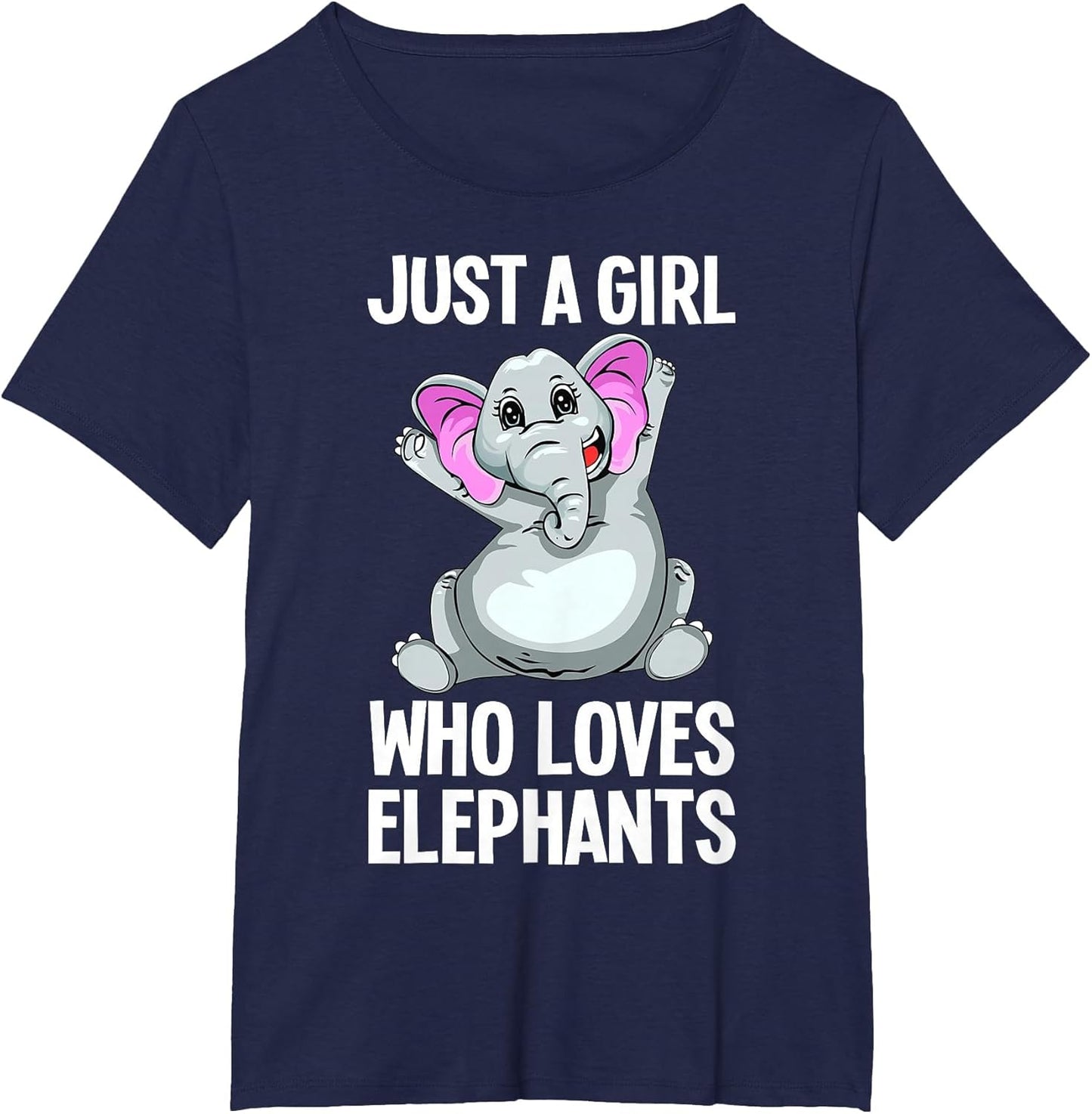 Funny Elephant Design for Girls Women Kids Elephant Lover