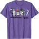 Funny Anesthesia Tech, Anesthesia Squad Goals CRNA Anesthesi , Men, Purple Heather, X-Large