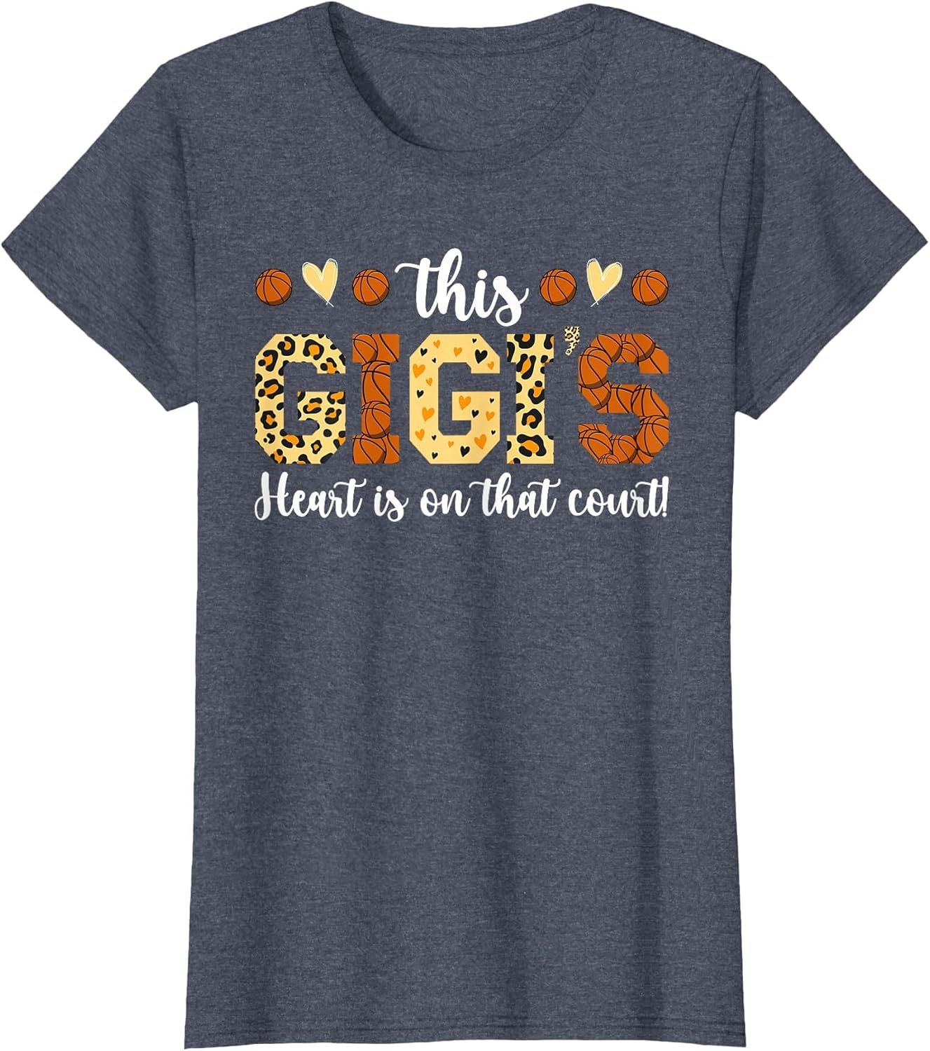 Gigi's Heart Basketball Gigi of A Basketball Player