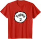 Kids Dr. Seuss Thing 2 Emblem Youth