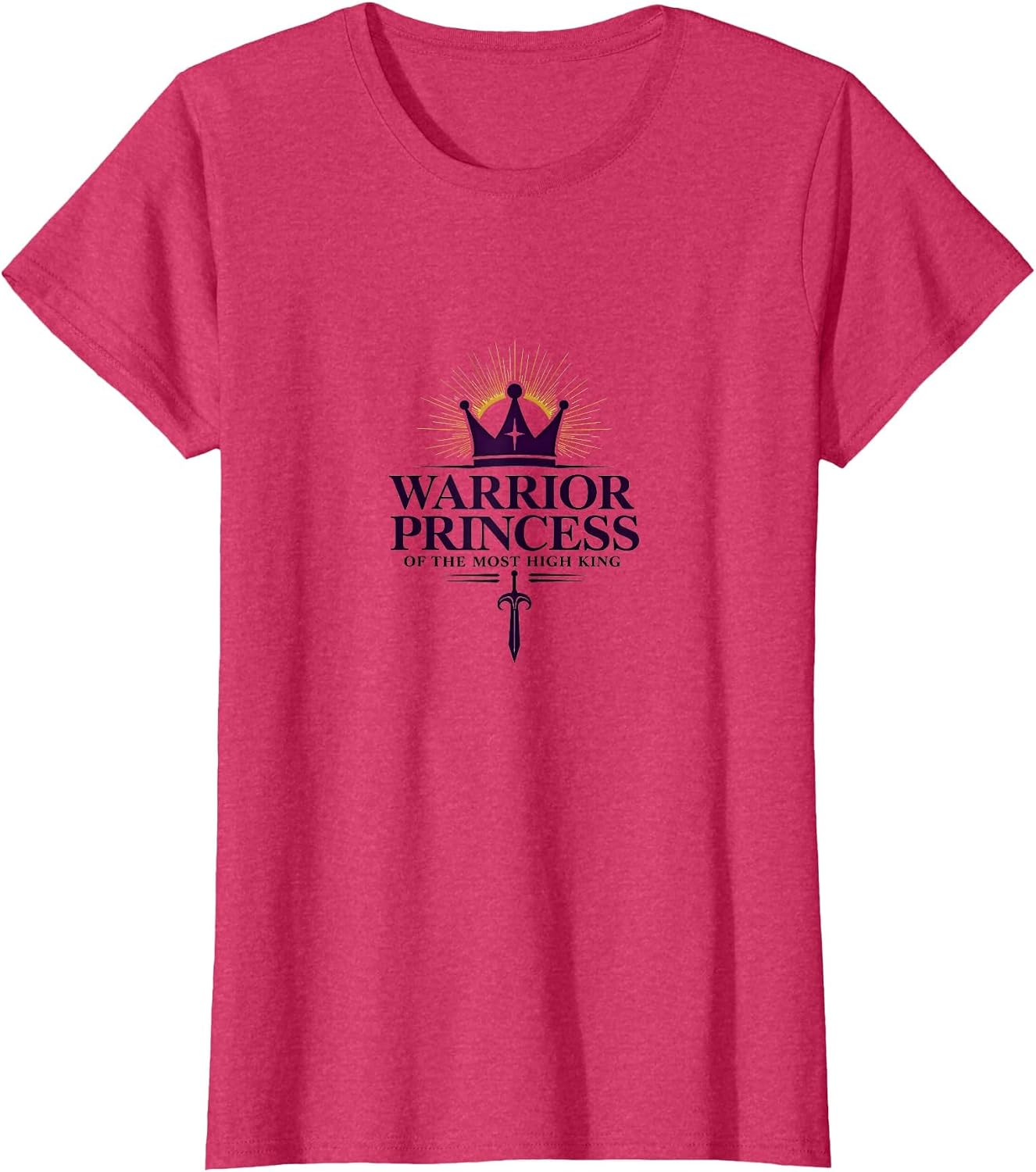 Christian Warrior Princess Inspirational Women's Top