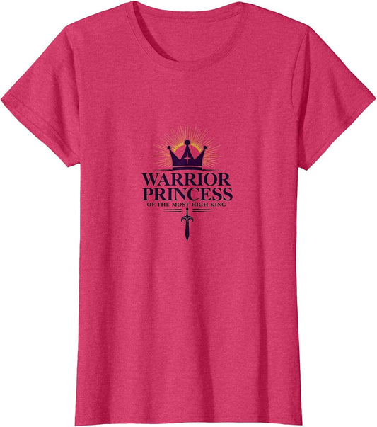 Christian Warrior Princess Inspirational Women's Top
