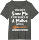 I was Raised by A Mother with A Wooden Spoon