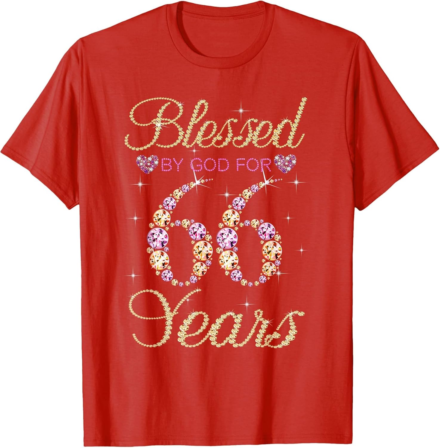 Blessed by God for 66 Years Funny 66th Birthday Women