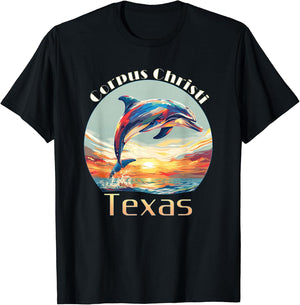 Corpus Christi Texas Summer Vacation Beach Dolphin