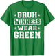 Spirit Week Winners Wear Green Camp Team Game Color Sports