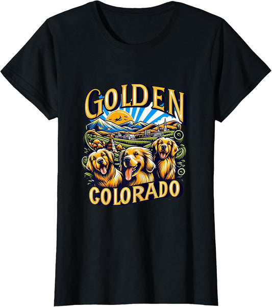 Golden Retrievers in Golden Colorado
