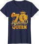 Birthday Queen 70 Year Old 70th Birthday It's My 70th Bday