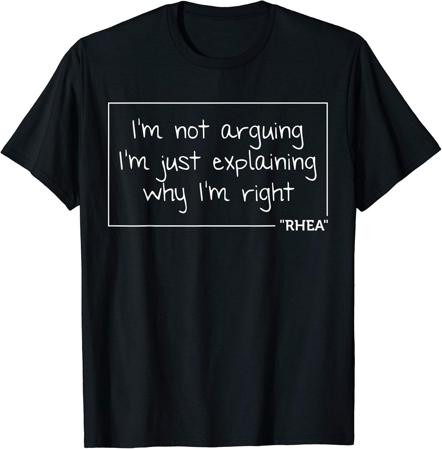 RHEA Quote Personalized Name Funny Birthday Gift