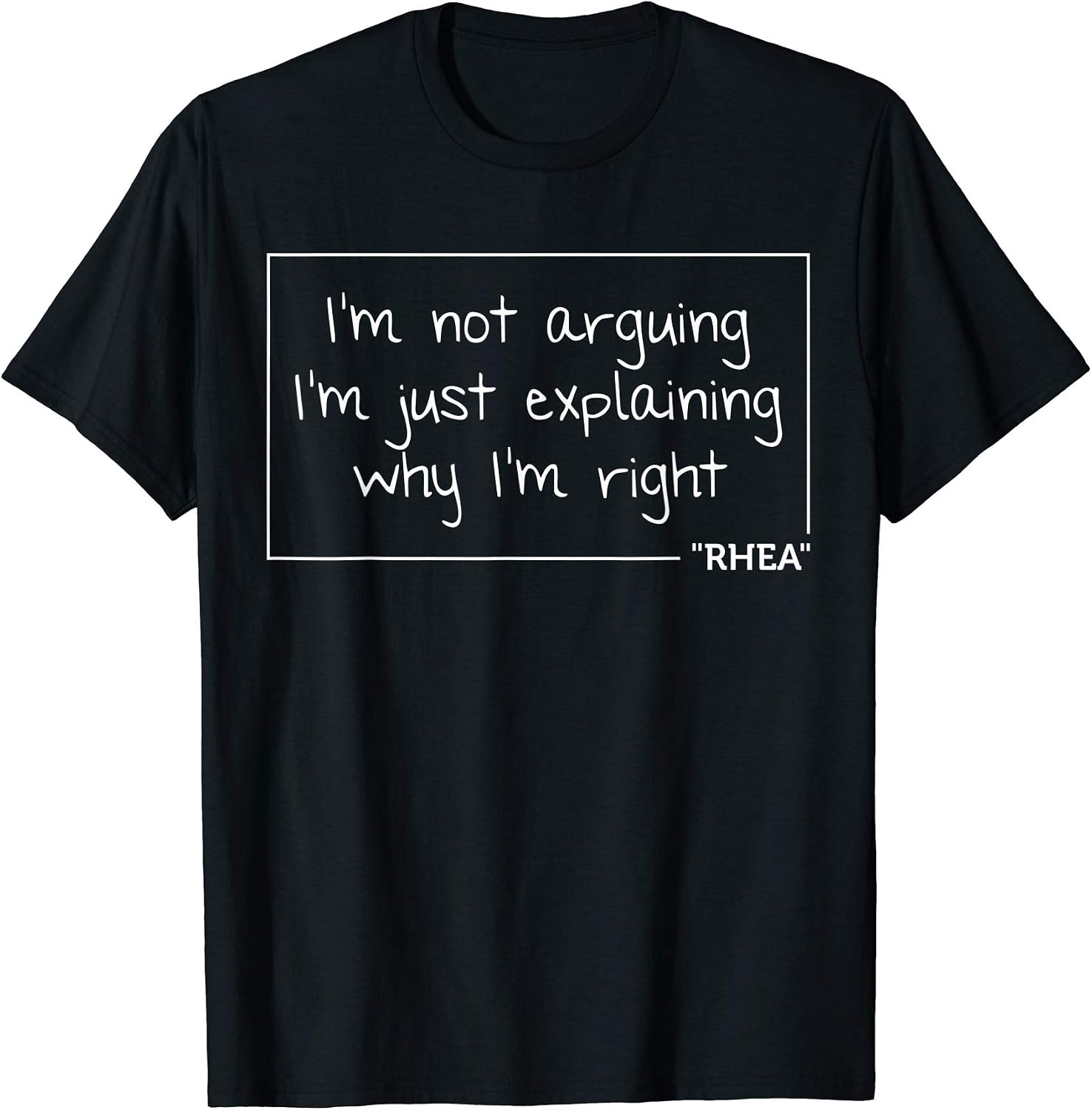 RHEA Quote Personalized Name Funny Birthday Gift