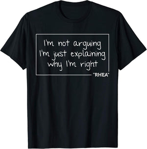 RHEA Quote Personalized Name Funny Birthday Gift