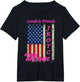 Funny Loud & Proud JROTC Mom Proud Mothers Military Support