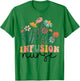 Groovy Wildflower Infusion Nurse , Men, Kelly Green, Small
