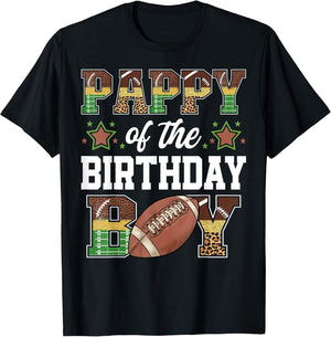Pappy of The Birthday Boy Football Player Family Matching