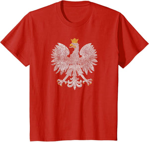 Poland Flag Cool Polska Flaga Vintage Polish Eagle Women Men